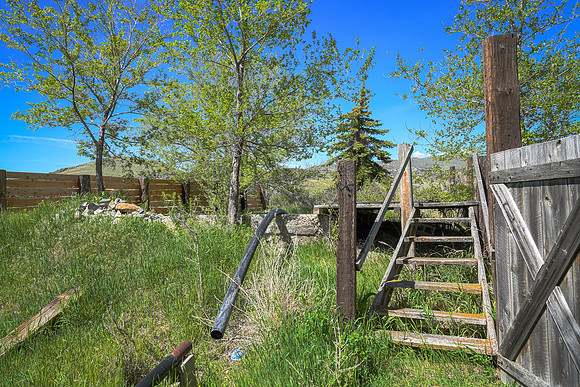 Wooden walk way